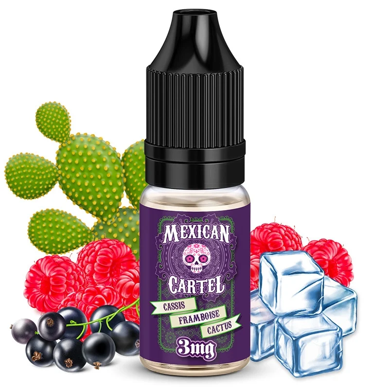Cassis Framboise Cactus – MEXICAN CARTEL 50ml