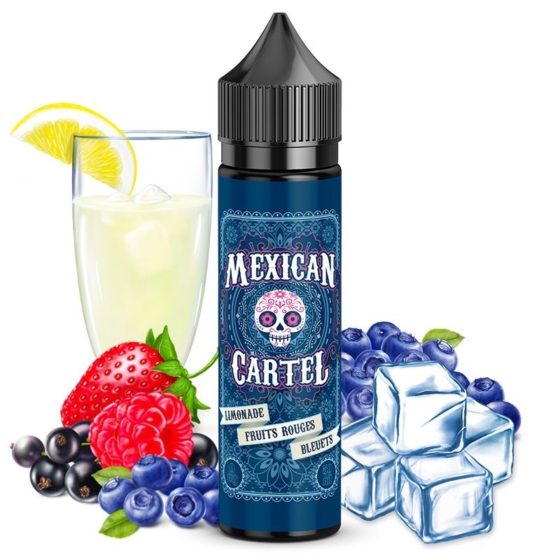 Limonade Fruits Rouge Bleuets – MEXICAN CARTEL 10ml/50ml/100ml